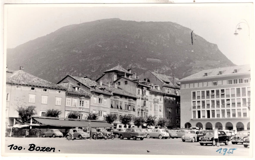 Cartolina Sudtirol Alto Adige Bolzano Bozen Waltherplatz Bolzano piazza Walter | Collezionissimo