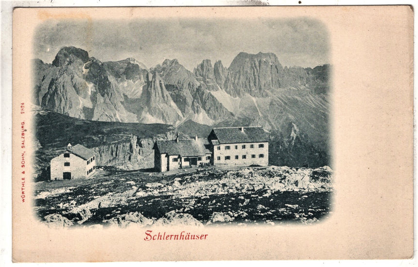 Cartolina Sudtirol Alto Adige Bolzano Bozen Schlernhauser | Collezionissimo