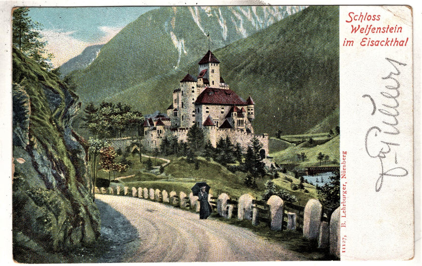 Cartolina Sudtirol Alto Adige Bolzano Bozen Schloss Welfenstein | Collezionissimo