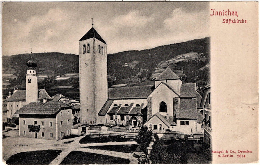 Cartolina Sudtirol Alto Adige Bolzano Bozen Jnnichen Stiftskirche | Collezionissimo