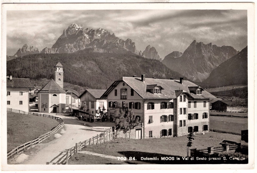 Cartolina Sudtirol Alto Adige Bolzano Bozen Dolomiti Moos Val di Sesto | Collezionissimo