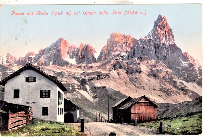 Cartolina Sudtirol Alto Adige Bolzano Bozen Passo Rolle | Collezionissimo