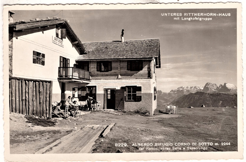 Cartolina Sudtirol Alto Adige Bolzano Bozen Albergo Rifugio Corno di Sotto | Collezionissimo