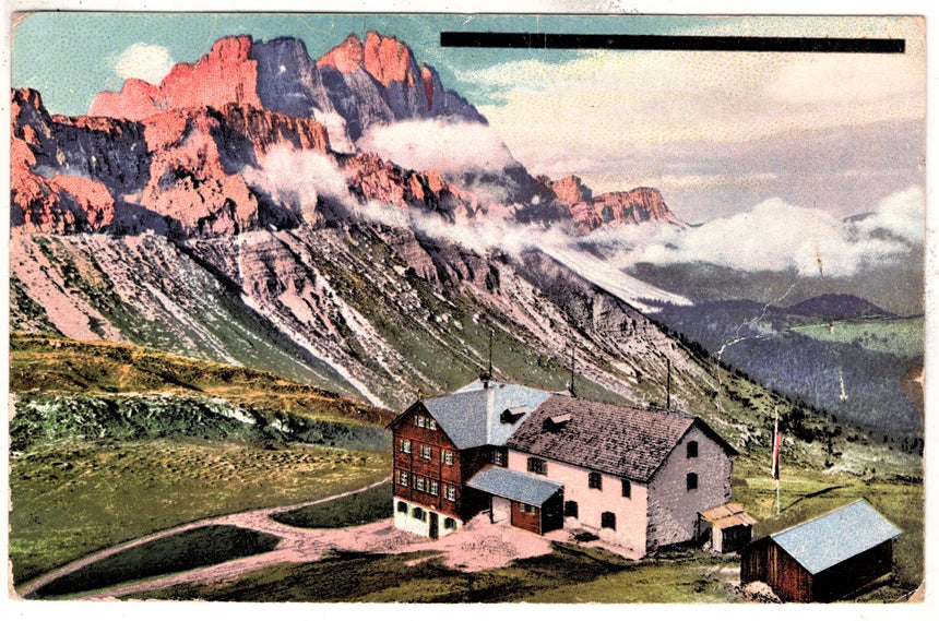 Cartolina Sudtirol Alto Adige Bolzano Bozen Rifugio Poma | Collezionissimo