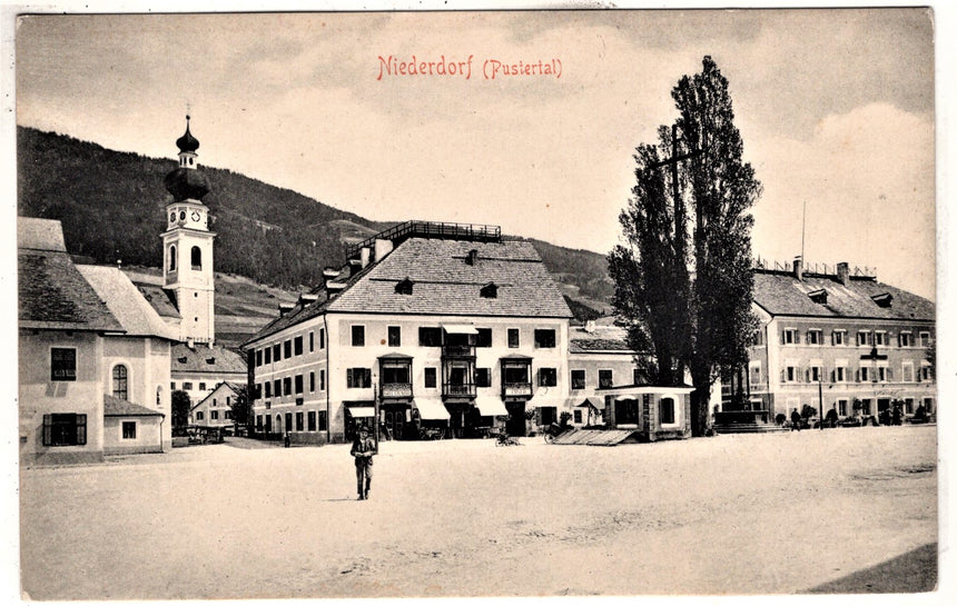 Cartolina Sudtirol Alto Adige Bolzano Bozen Niederdorf Pustertal | Collezionissimo