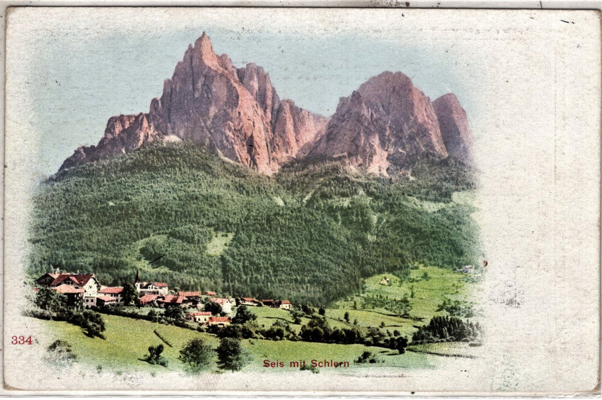 Cartolina Sudtirol Alto Adige Bolzano Bozen Seis mit Schlern | Collezionissimo