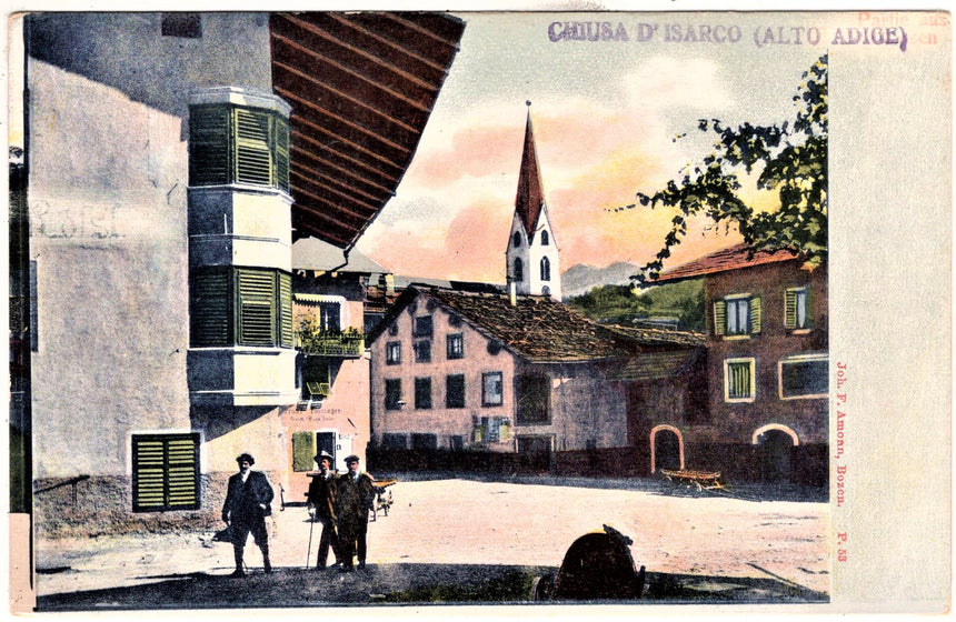 Cartolina Sudtirol Alto Adige Bolzano Bozen Chiusa all Isarco  | Collezionissimo