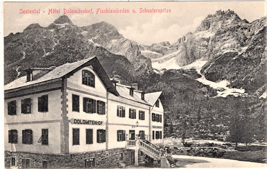 Cartolina Sudtirol Alto Adige Bolzano Bozen Sextental Hotel Dolomitenhof Tirol | Collezionissimo