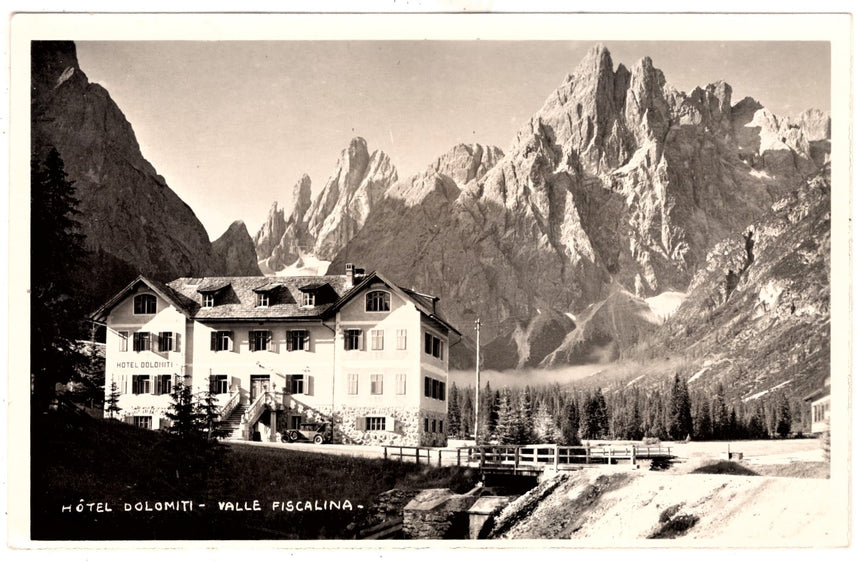 Cartolina Sudtirol Alto Adige Bolzano Bozen Val Fiscalina Hotel Dolomiti | Collezionissimo