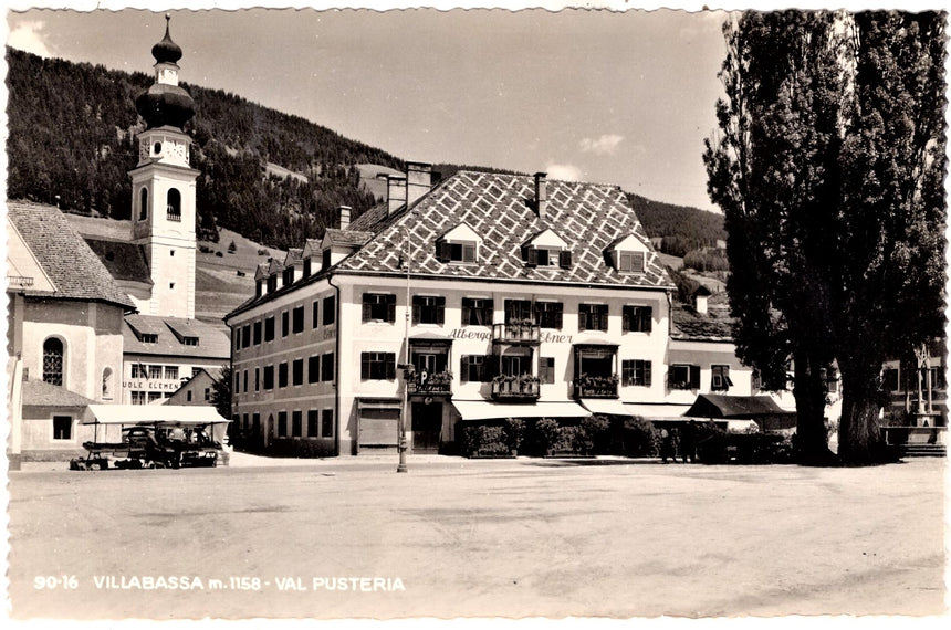 Cartolina Sudtirol Alto Adige Bolzano Bozen Villabassa in Val Pusteria albergo | Collezionissimo