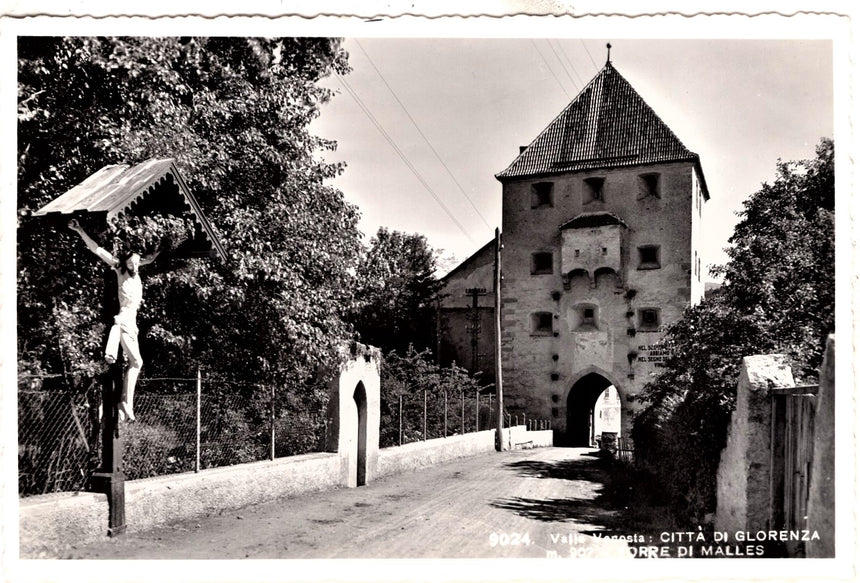 Cartolina Sudtirol Alto Adige Bolzano Bozen Vinschgau Stadt Glurns Malser Tor | Collezionissimo