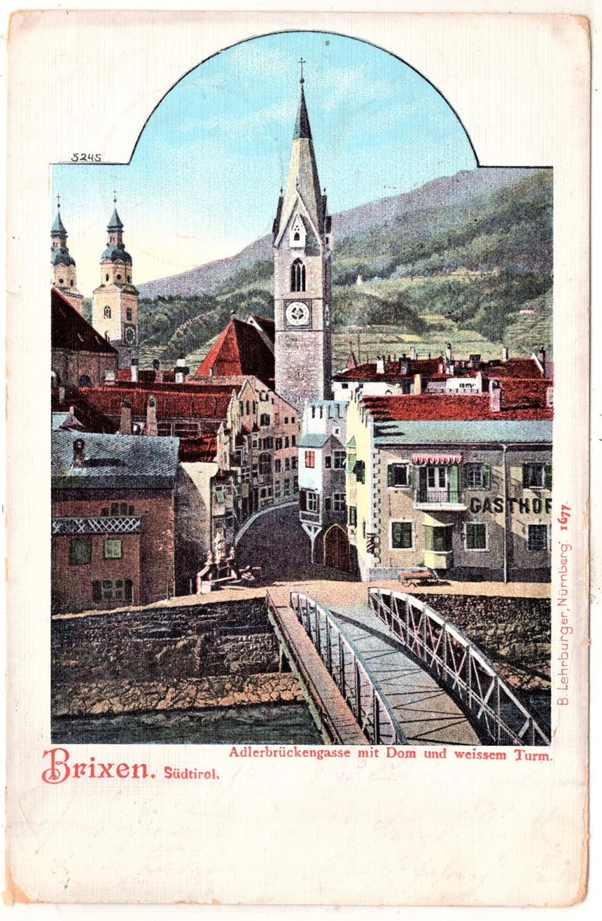 Cartolina Sudtirol Alto Adige Bolzano Bozen Brixen Bressanone il Duomo | Collezionissimo