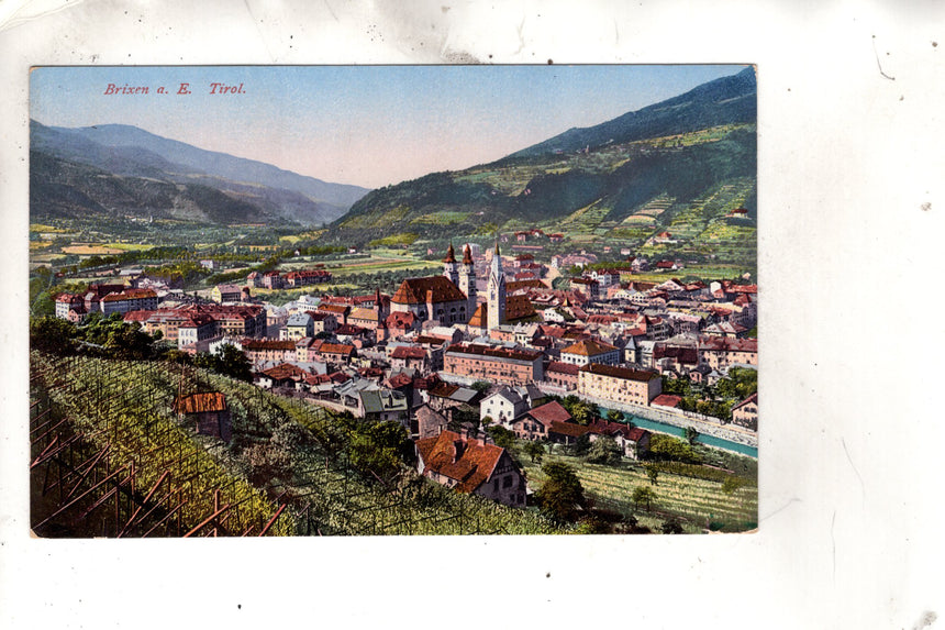 Cartolina Sudtirol Alto Adige Bolzano Bozen Brixen Bressanone panorama | Collezionissimo