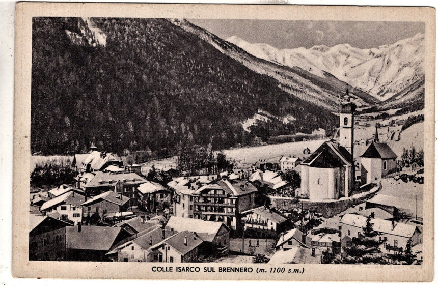 Cartolina Sudtirol Alto Adige Bolzano Bozen Colle Isarco Gossensass panorama | Collezionissimo