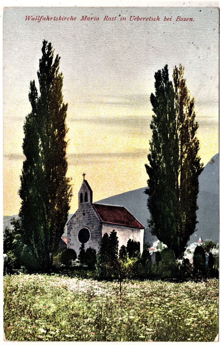 Cartolina Sudtirol Alto Adige Bolzano Bozen Chiesa Maria Rast | Collezionissimo