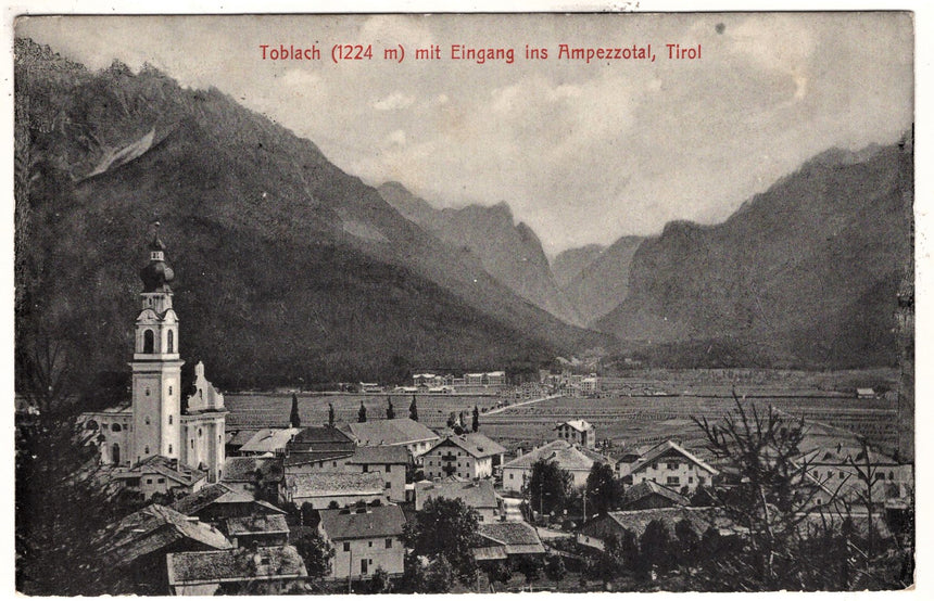 Cartolina Sudtirol Alto Adige Bolzano Bozen Toblach | Collezionissimo