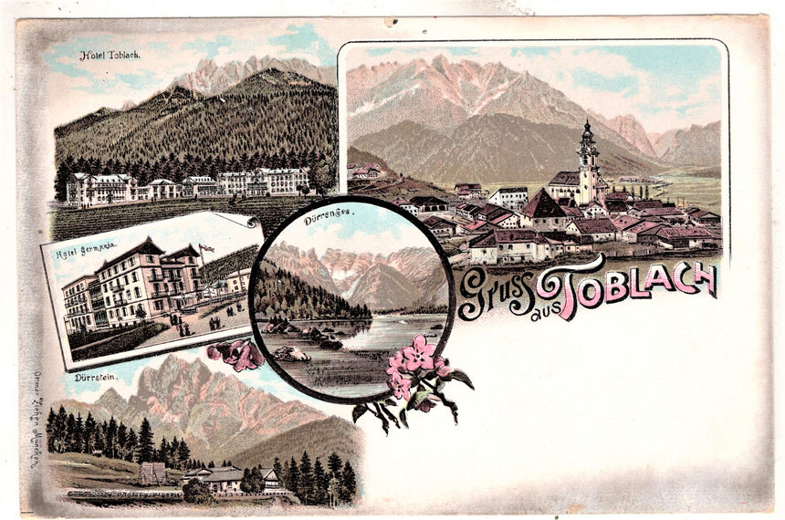 Cartolina Sudtirol Alto Adige Bolzano Bozen Gruss aus Toblach | Collezionissimo