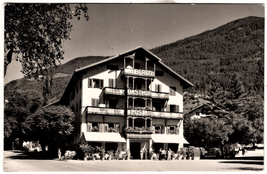 Cartolina Sudtirol Alto Adige Bolzano Bozen Campo Tures Sand in Taufers Albergo Posta | Collezionissimo