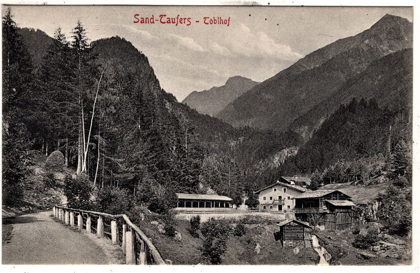 Cartolina Sudtirol Alto Adige Bolzano Bozen Campo Tures Sand in Taufers | Collezionissimo