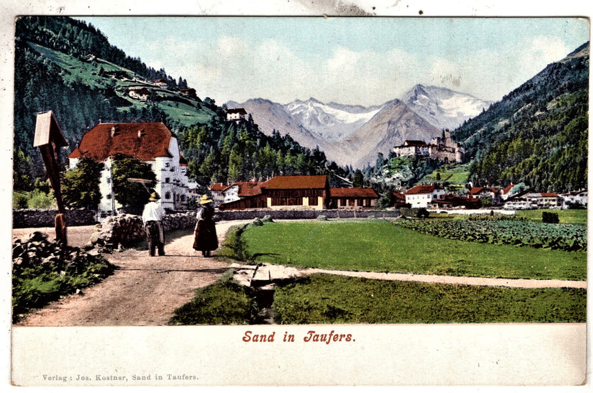 Cartolina Sudtirol Alto Adige Bolzano Bozen Campo Tures Sand in Taufers | Collezionissimo