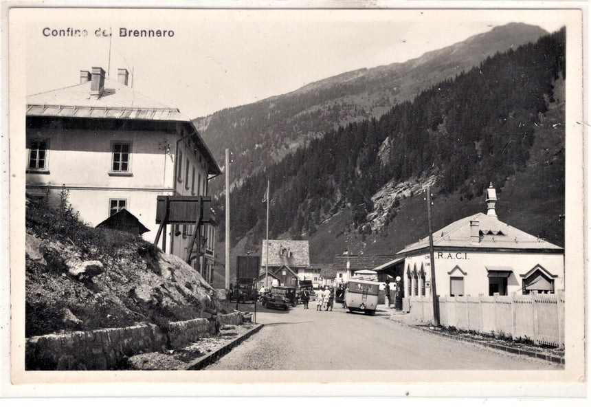 Cartolina Sudtirol Alto Adige Bolzano Bozen il confine del Brennero | Collezionissimo