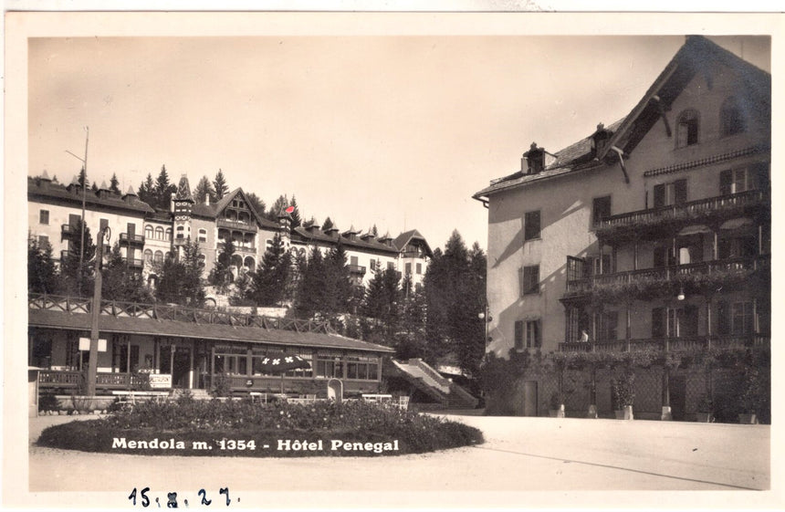 Cartolina Sudtirol Alto Adige Bolzano Bozen la Mendola Hotel Penegal | Collezionissimo