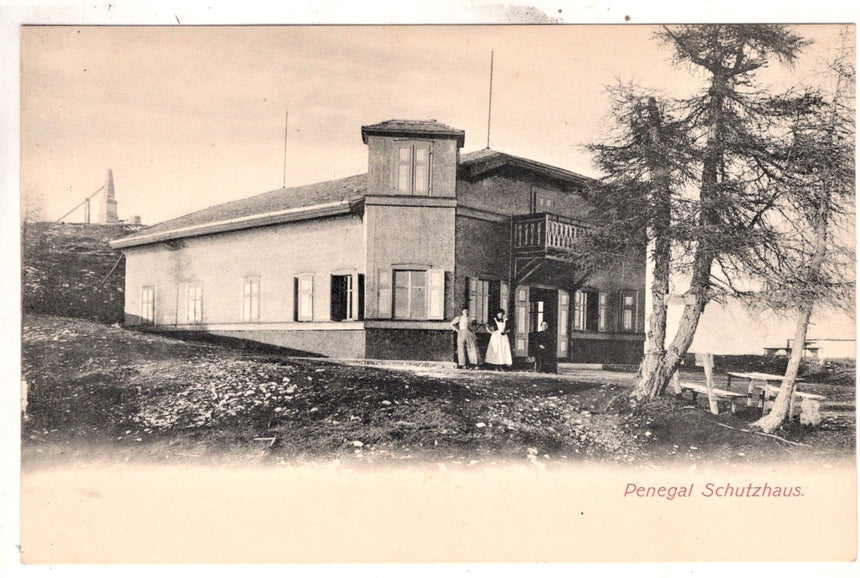 Cartolina Sudtirol Alto Adige Bolzano Bozen la Mendola Penegal Schutzhaus | Collezionissimo