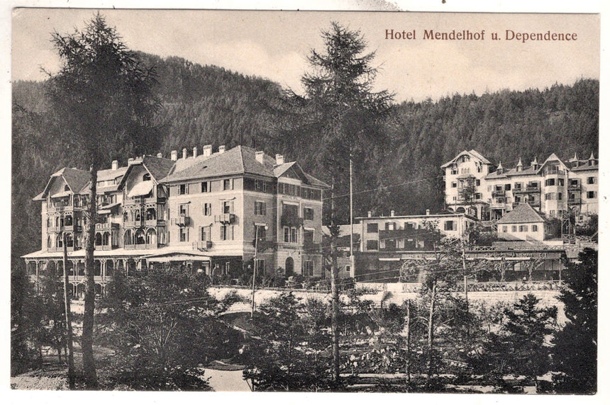 Cartolina Sudtirol Alto Adige Bolzano Bozen la Mendola Hotel Mendelhof | Collezionissimo