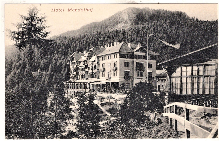 Cartolina Sudtirol Alto Adige Bolzano Bozen la Mendola Hotel Mendelhof | Collezionissimo