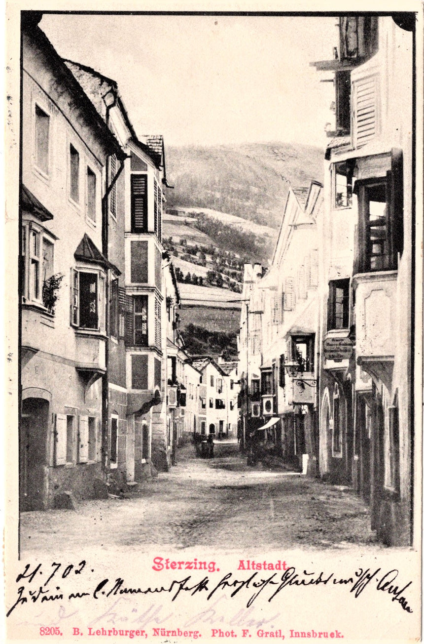 Cartolina Sudtirol Alto Adige Bolzano Bozen Vipiteno Sterzing Altstadt | Collezionissimo