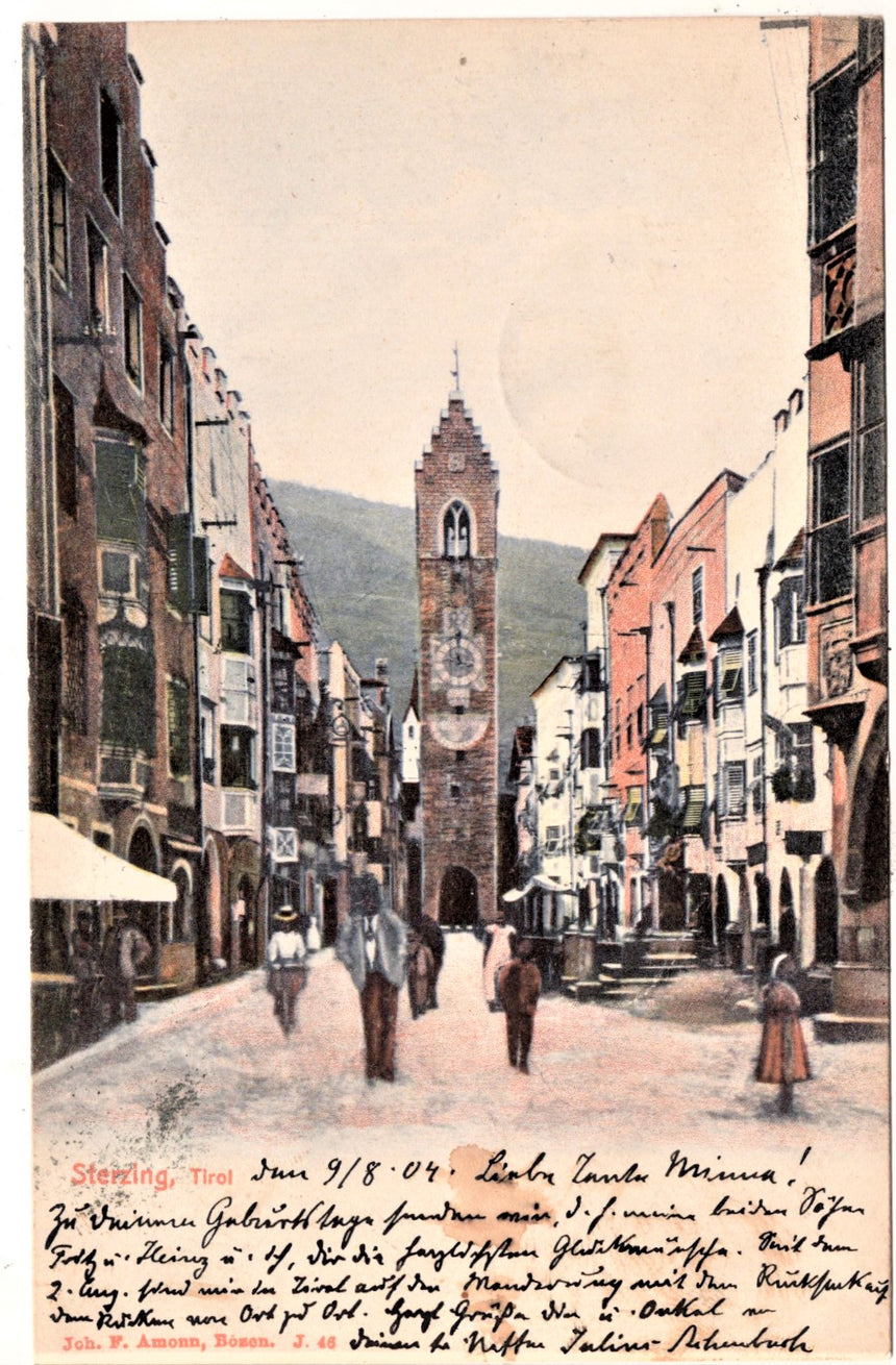 Cartolina Sudtirol Alto Adige Bolzano Bozen Vipiteno Sterzing | Collezionissimo