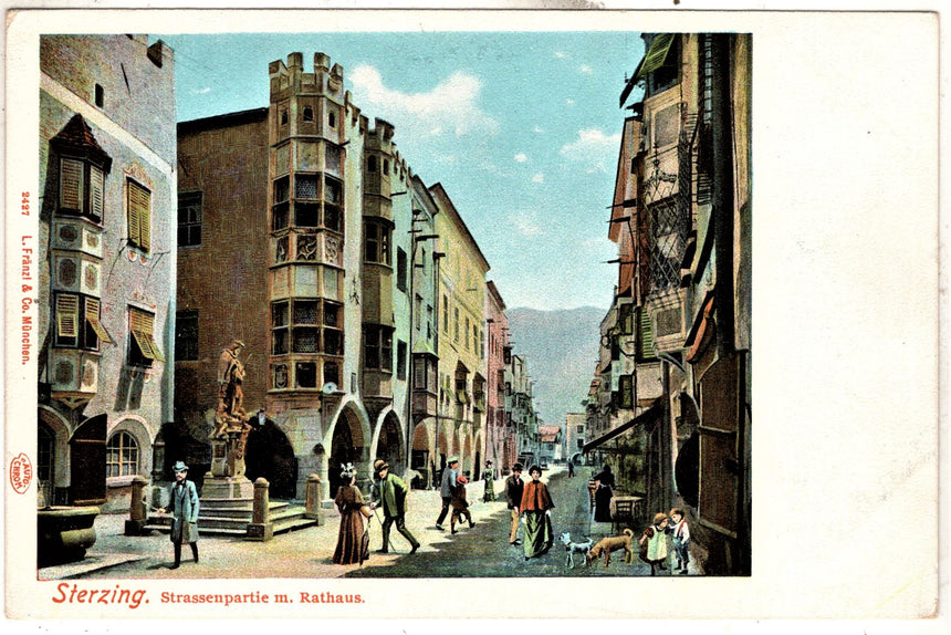 Cartolina Sudtirol Alto Adige Bolzano Bozen Vipiteno Sterzing Rathaus | Collezionissimo