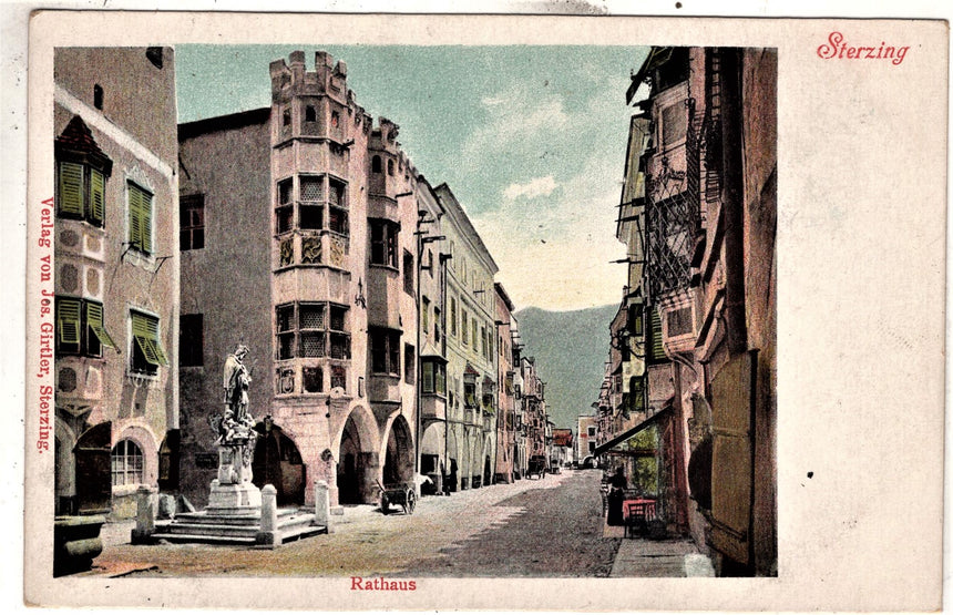 Cartolina Sudtirol Alto Adige Bolzano Bozen Vipiteno Sterzing | Collezionissimo