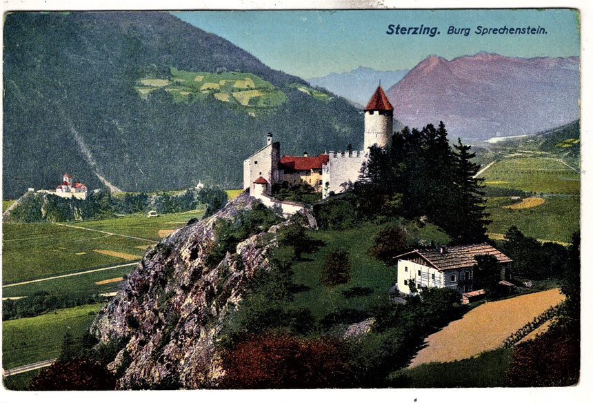 Cartolina Sudtirol Alto Adige Bolzano Bozen Vipiteno Burg Sprechenstein bei Sterzing | Collezionissimo