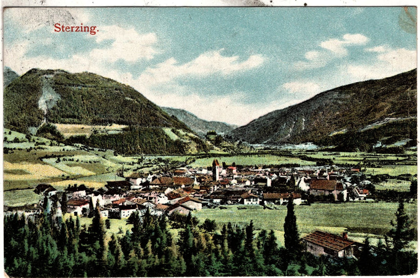 Cartolina Sudtirol Alto Adige Bolzano Bozen Vipiteno Sterzing panorama | Collezionissimo