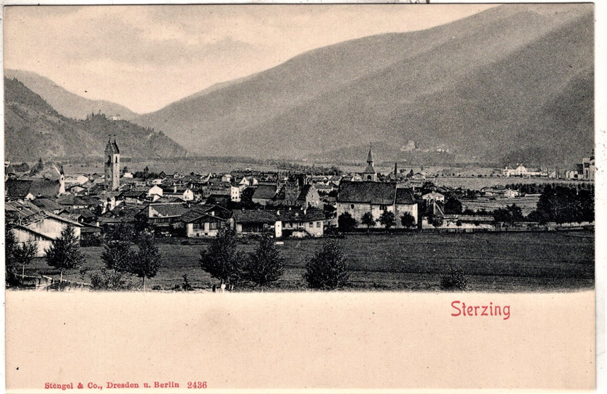 Cartolina Sudtirol Alto Adige Bolzano Bozen Vipiteno Sterzing panorama | Collezionissimo