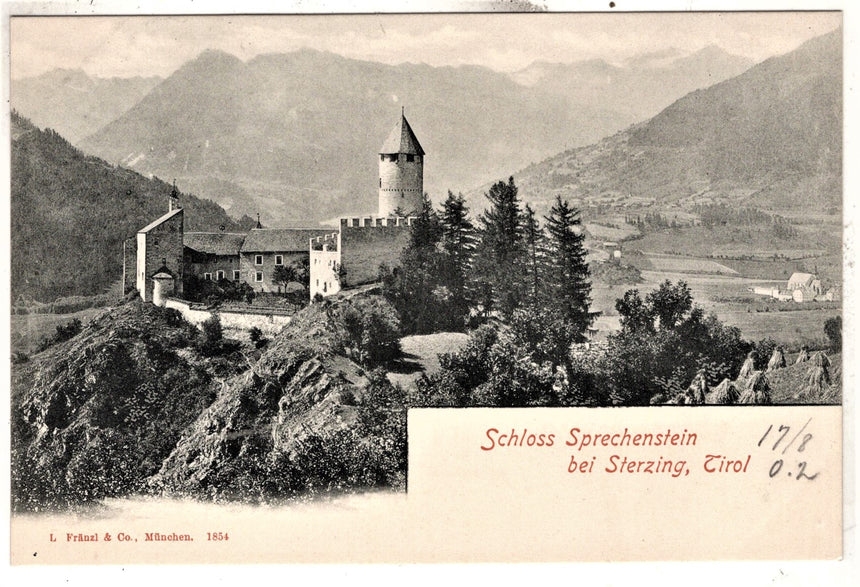 Cartolina Sudtirol Alto Adige Bolzano Bozen Vipiteno Schloss Sprechenstein Sterzing | Collezionissimo