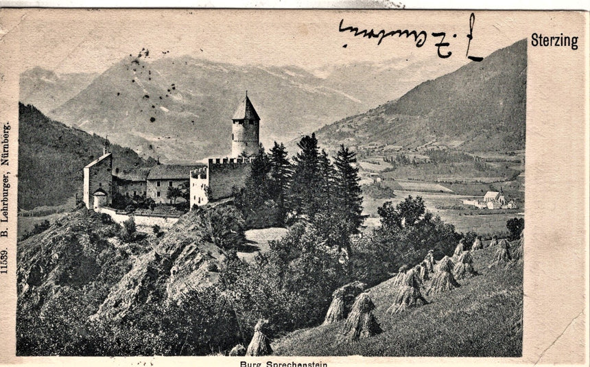 Cartolina Sudtirol Alto Adige Bolzano Bozen Vipiteno Burg Sprechenstein Sterzing | Collezionissimo