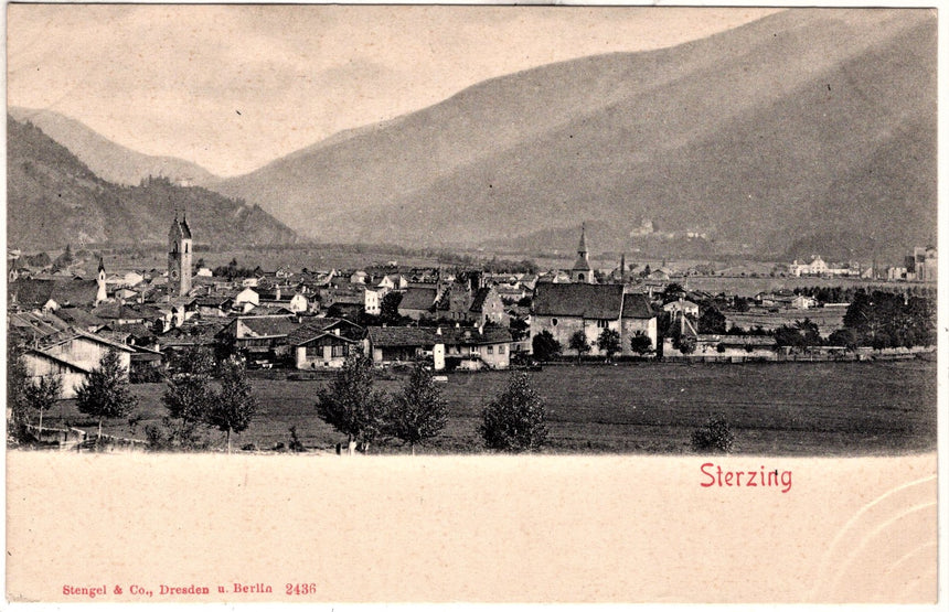 Cartolina Sudtirol Alto Adige Bolzano Bozen Vipiteno Sterzing panorama | Collezionissimo