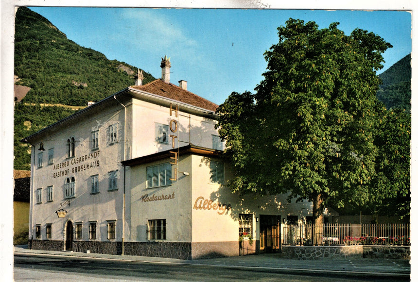 Cartolina Sudtirol Alto Adige Bolzano Bozen Laives Leifers albergo Casagrander bei Bozen | Collezionissimo