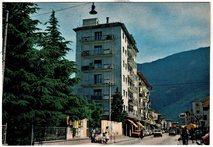 Cartolina Sudtirol Alto Adige Bolzano Bozen Laives Leifers centro via Kennedy | Collezionissimo