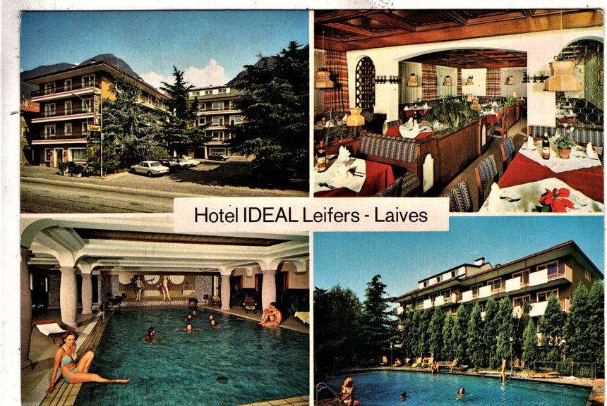 Cartolina Sudtirol Alto Adige Bolzano Bozen Laives Leifers Hotel Ideal | Collezionissimo