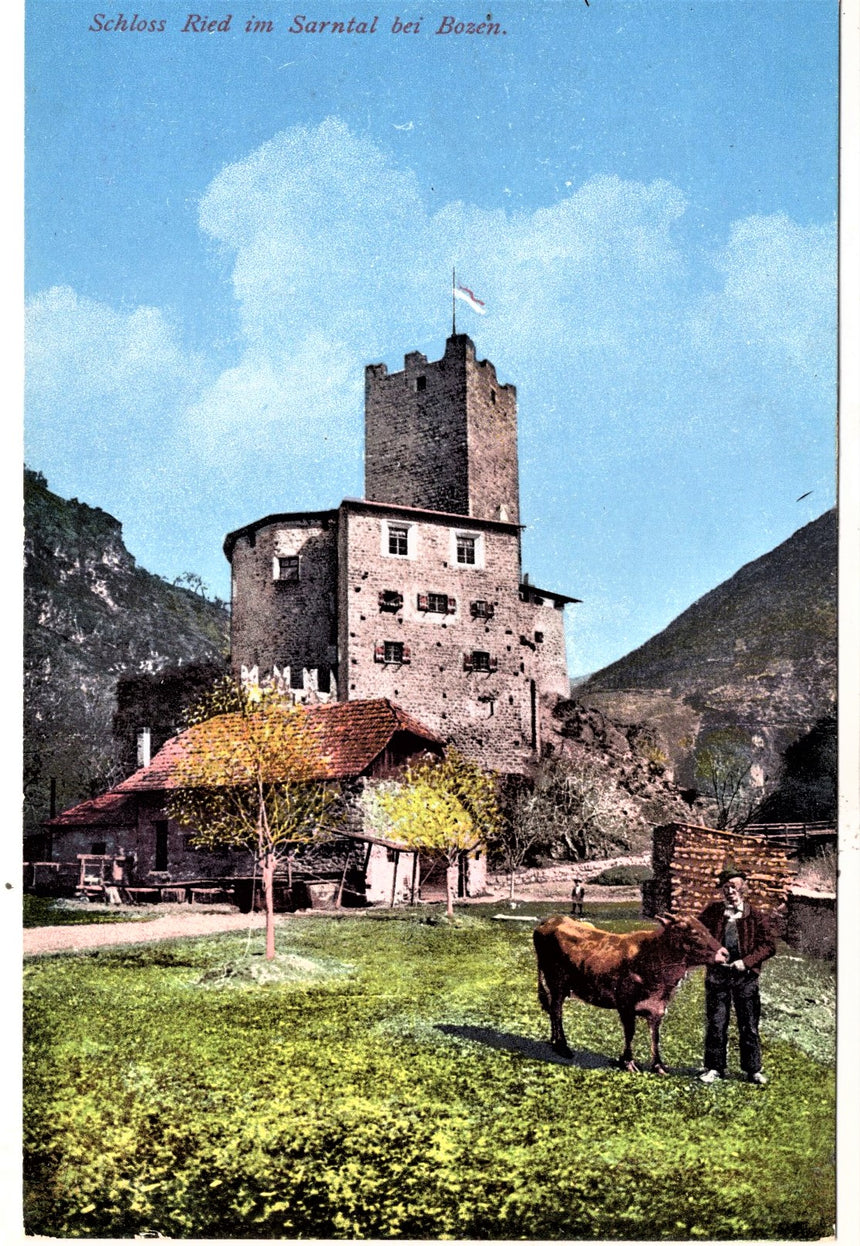 Cartolina Sudtirol Alto Adige Bolzano Bozen Sarentino castel Ried | Collezionissimo