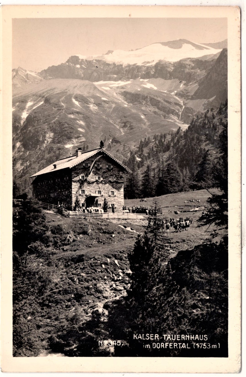 Cartolina Sudtirol Alto Adige Bolzano Bozen Kaiser Tauernhaus im Dorferthal | Collezionissimo