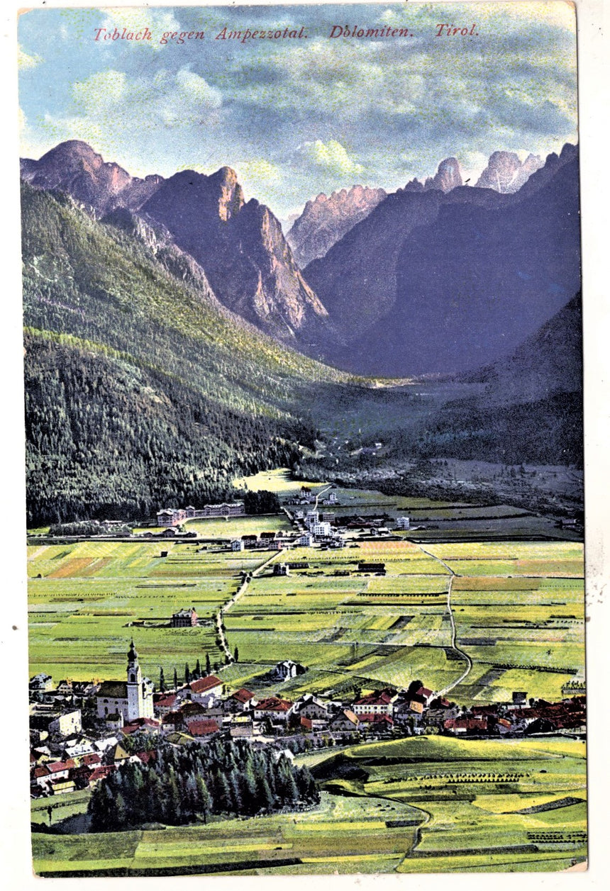 Cartolina Sudtirol Alto Adige Bolzano Bozen Toblach Dolomiten | Collezionissimo