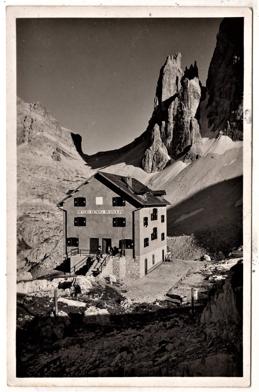 Cartolina Sudtirol Alto Adige Bolzano Bozen Dolomiti val Fiscalina rif. B. Mussolini | Collezionissimo