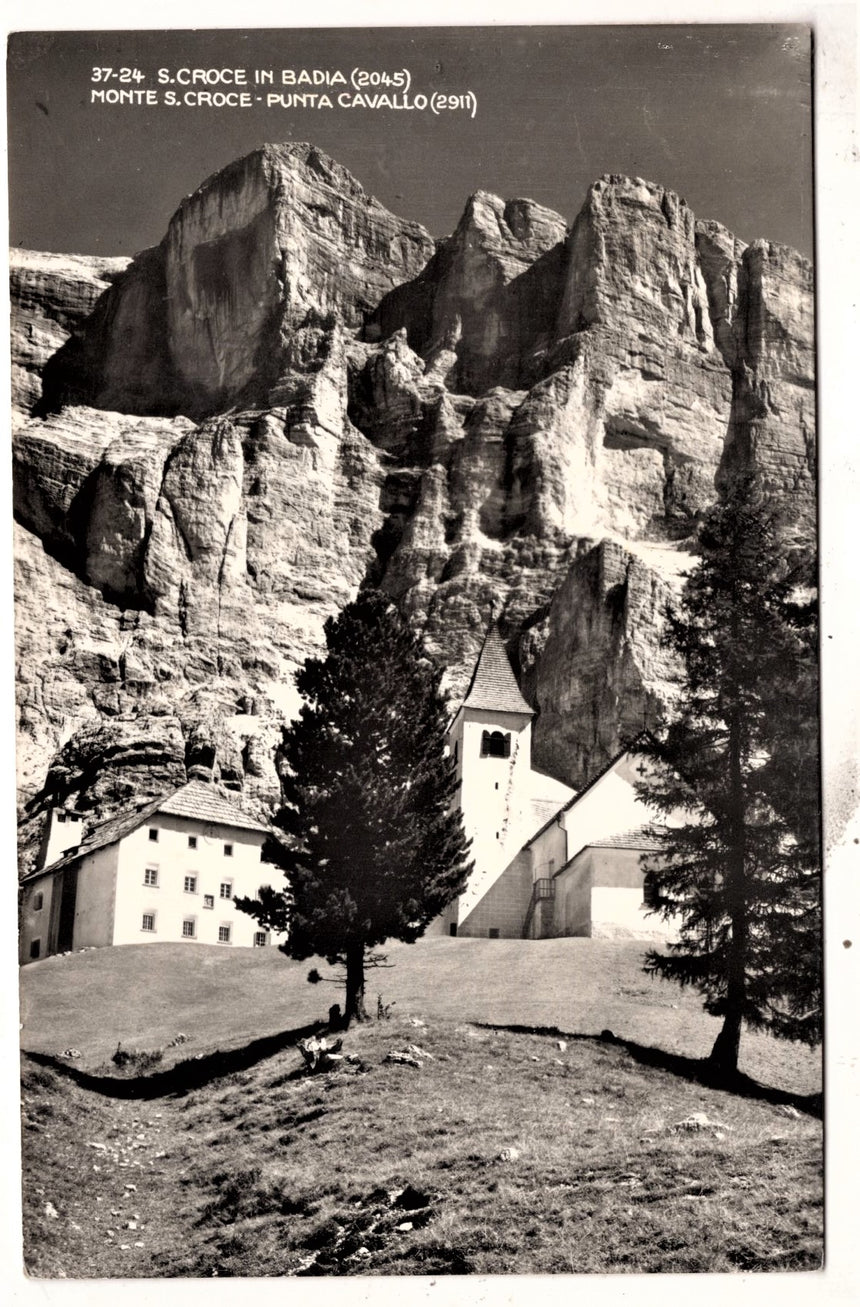 Cartolina Sudtirol Alto Adige Bolzano Bozen Val Badia rifugio S.Croce | Collezionissimo