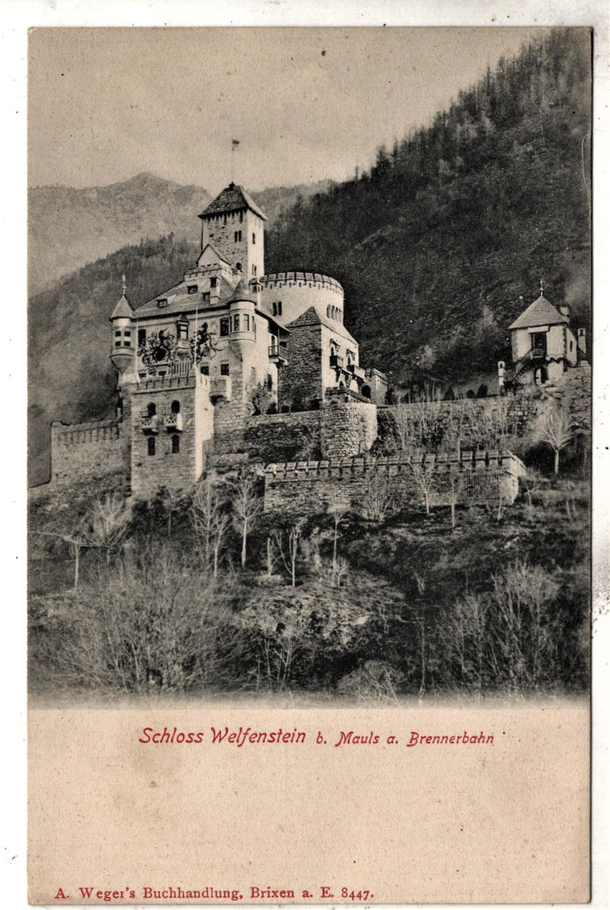 Cartolina Sudtirol Alto Adige Bolzano Bozen Schloss Welfenstein bei Mauls | Collezionissimo