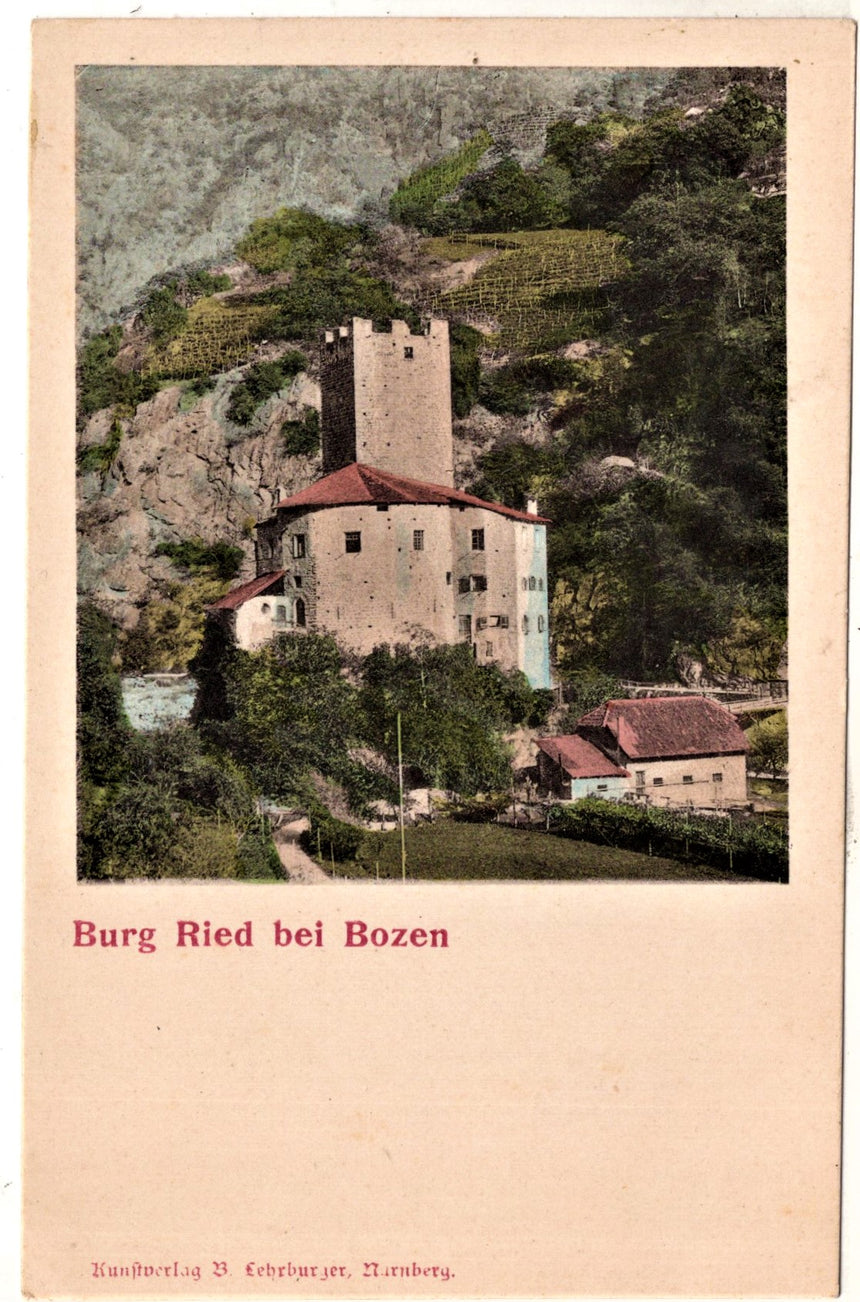 Cartolina Sudtirol Alto Adige Bolzano Bozen Burg Ried | Collezionissimo