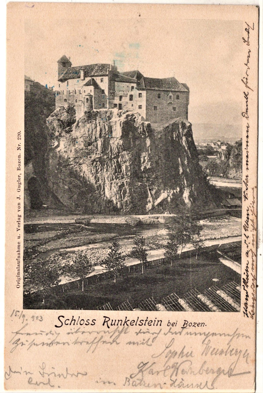 Cartolina Sudtirol Alto Adige Bolzano Bozen Schloss Runkelstein | Collezionissimo